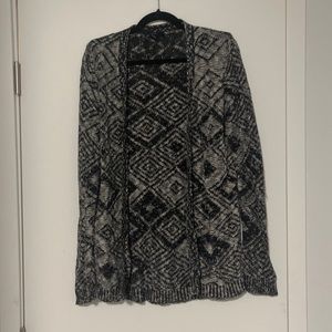 Black/White Cardigan